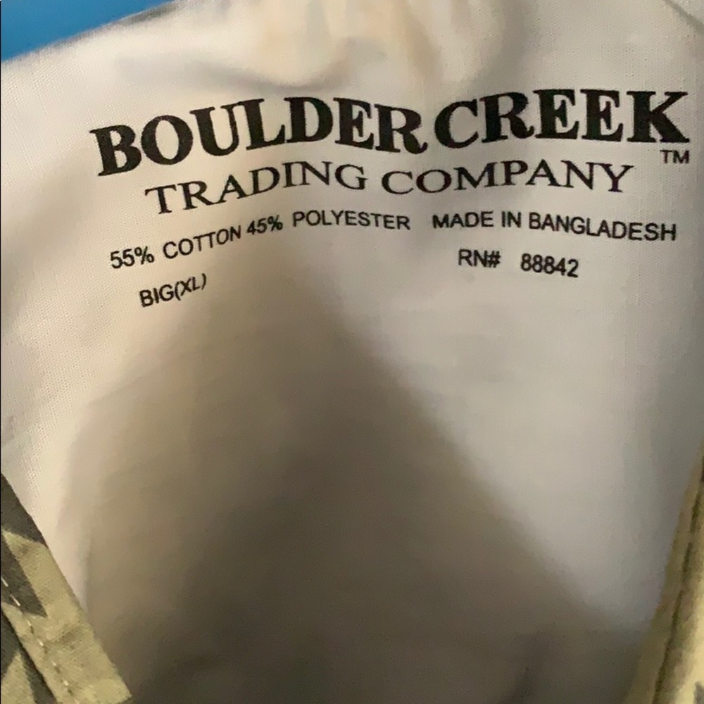 Boulder Creek Short Sleeve Men’s Shirt - Picture 2 of 5